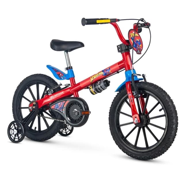 BICICLETA HOMEM ARANHA ARO 16 Nathor
