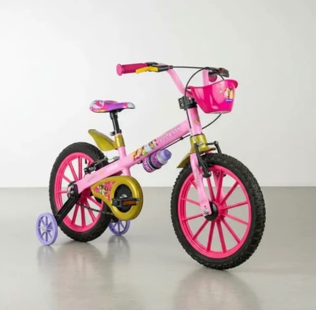 BICICLETA PRINCESAS INFANTIL ARO 16