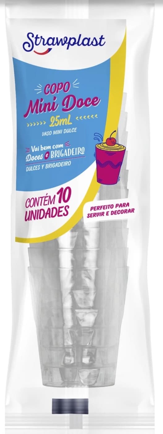 Copo mini doce 25ml