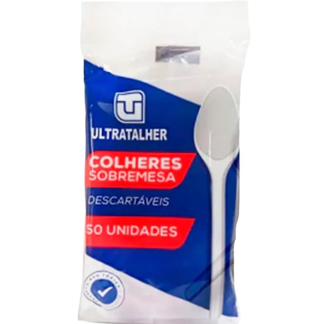 Colher sobremesa branca ultratalher